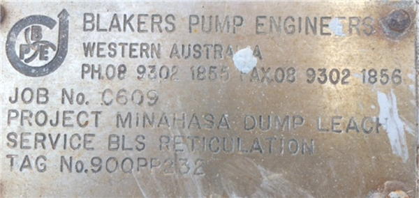 Southern Cross Centrifugal Pump, 100 X 65 - 250 With 75 Kw Motor - Missing The Pump Assembly)